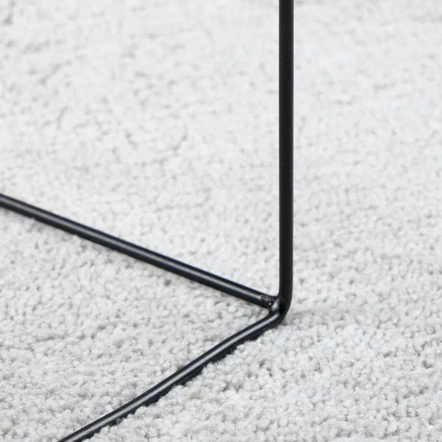 Tapis OVIEDO à poils courts gris 200x280 cm - 8