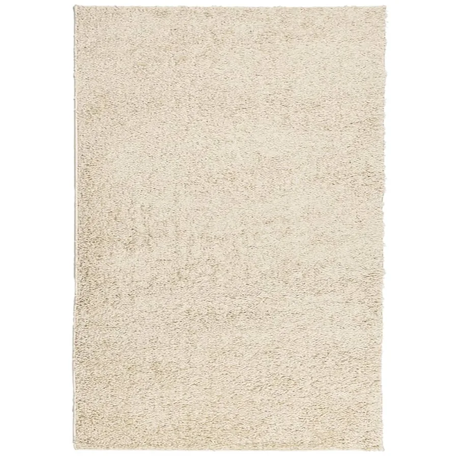 Tapis shaggy PAMPLONA poils longs moderne doré 120x170 cm - 2