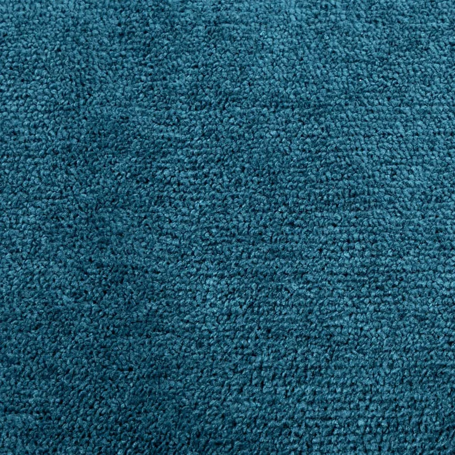 Tapis OVIEDO à poils courts turquoise 140x200 cm - 9