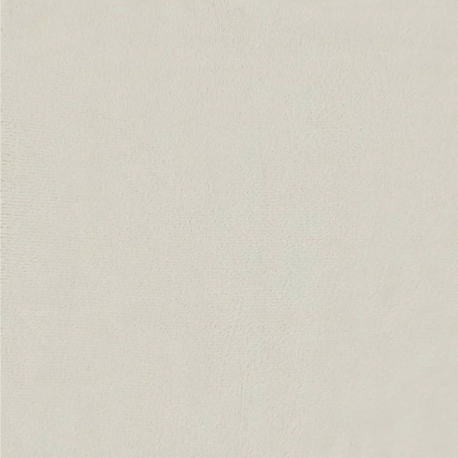 Canapé à 3 places avec repose-pieds Crème 180 cm Velours - 6