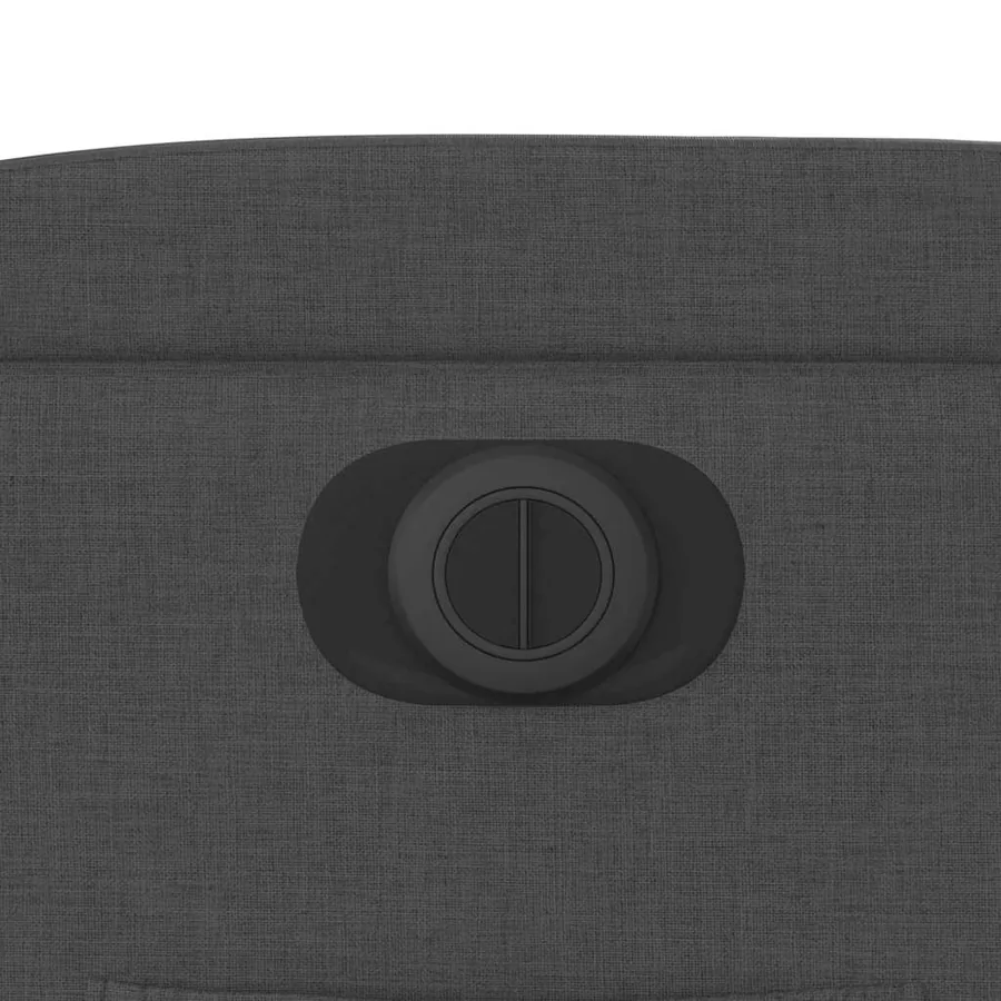 Fauteuil inclinable électrique Gris foncé Tissu - 12