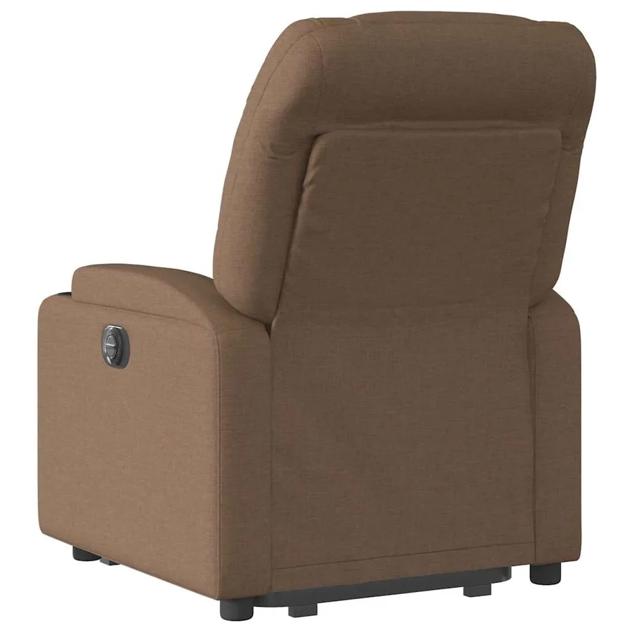 Fauteuil inclinable Marron Tissu - 5