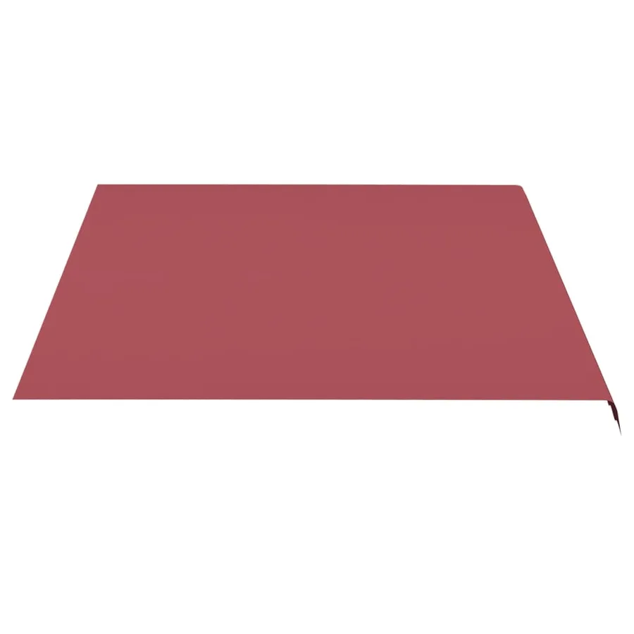 Tissu de remplacement pour auvent bordeaux rouge 4,5x3,5 m polyester - 4