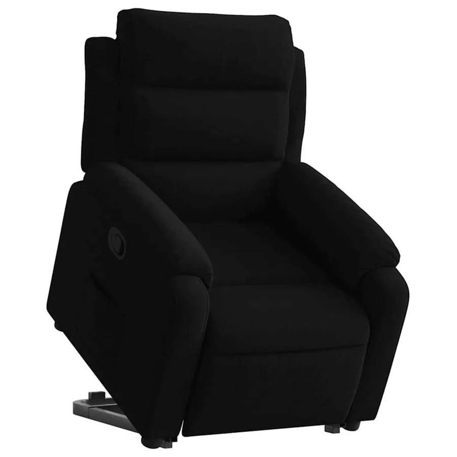 Fauteuil inclinable Noir Velours - 3