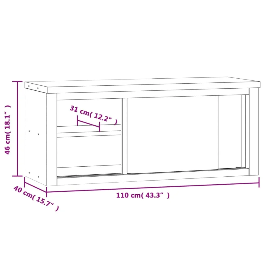 Armoire murale de cuisine avec portes coulissantes inox - 10
