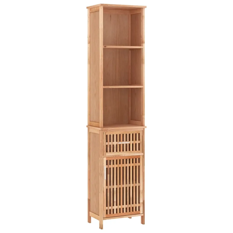 Ensemble de meubles de salle de bain 5 pcs bois massif de noyer - 8