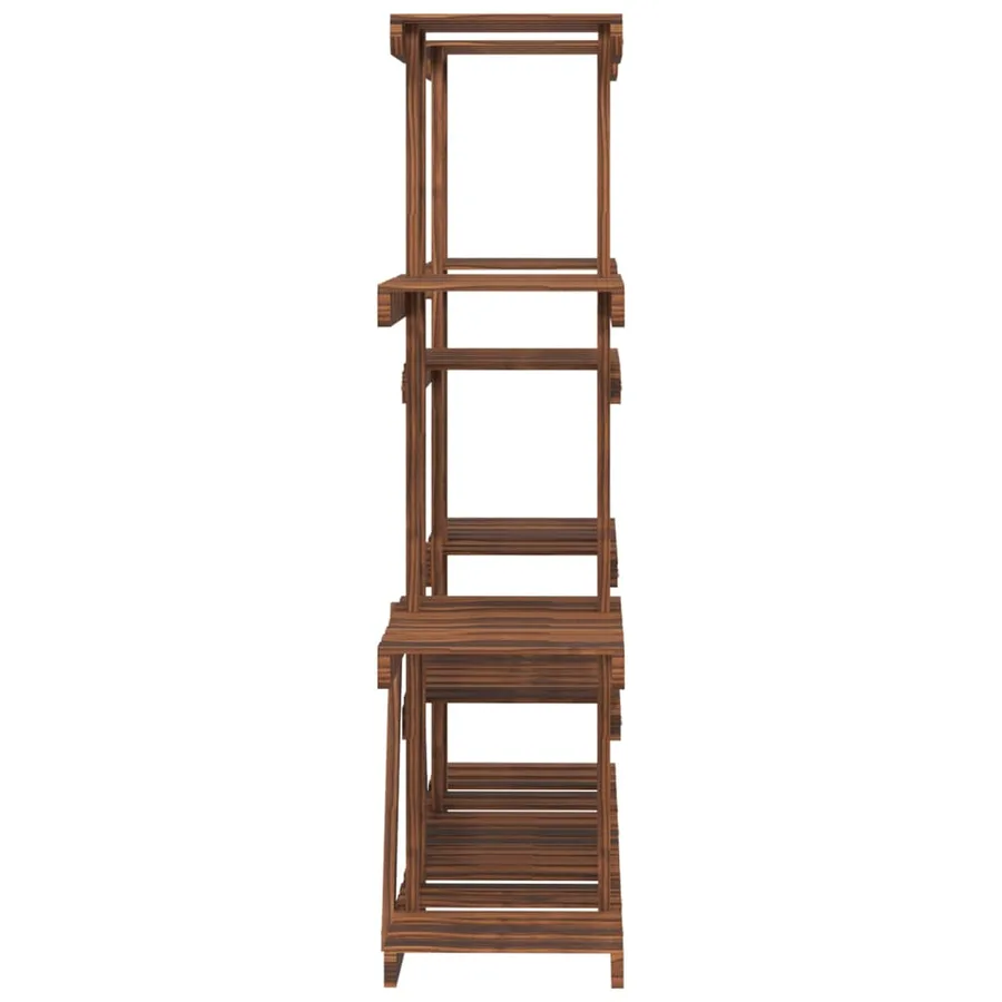 Support à fleurs 110x25x110,5 cm bois massif de sapin - 5
