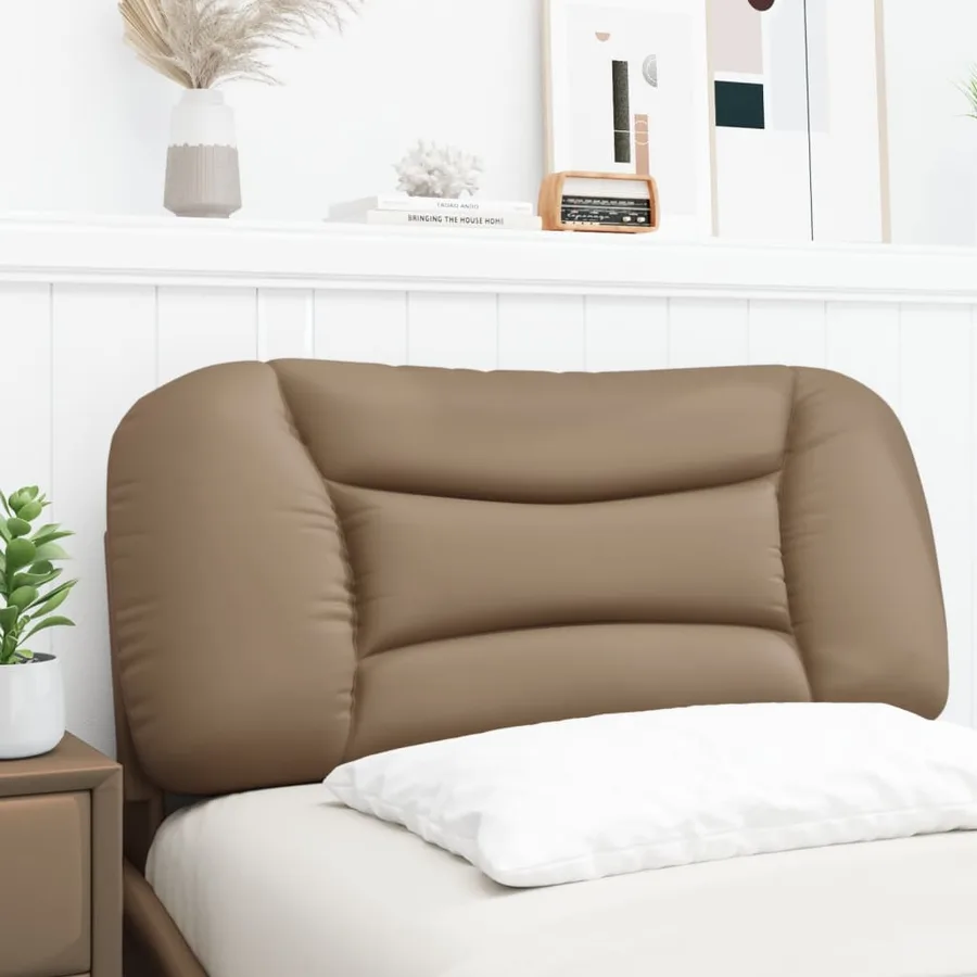 Coussin de tête de lit Hvar cappuccino 90 cm similicuir - 3