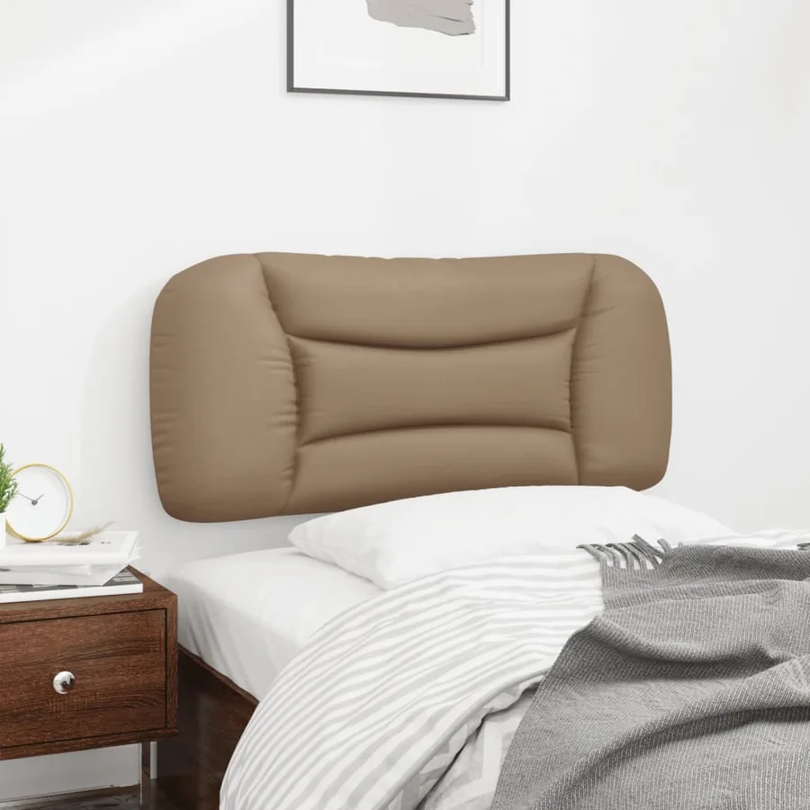 Coussin de tête de lit Hvar cappuccino 90 cm similicuir - 4