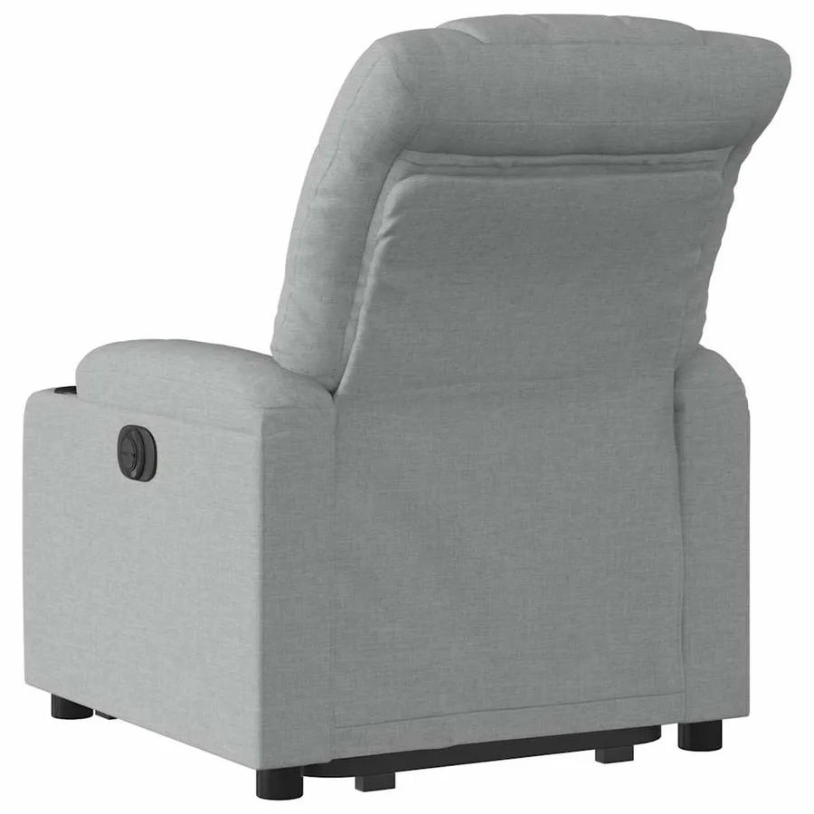 Fauteuil inclinable Gris clair Tissu - 5