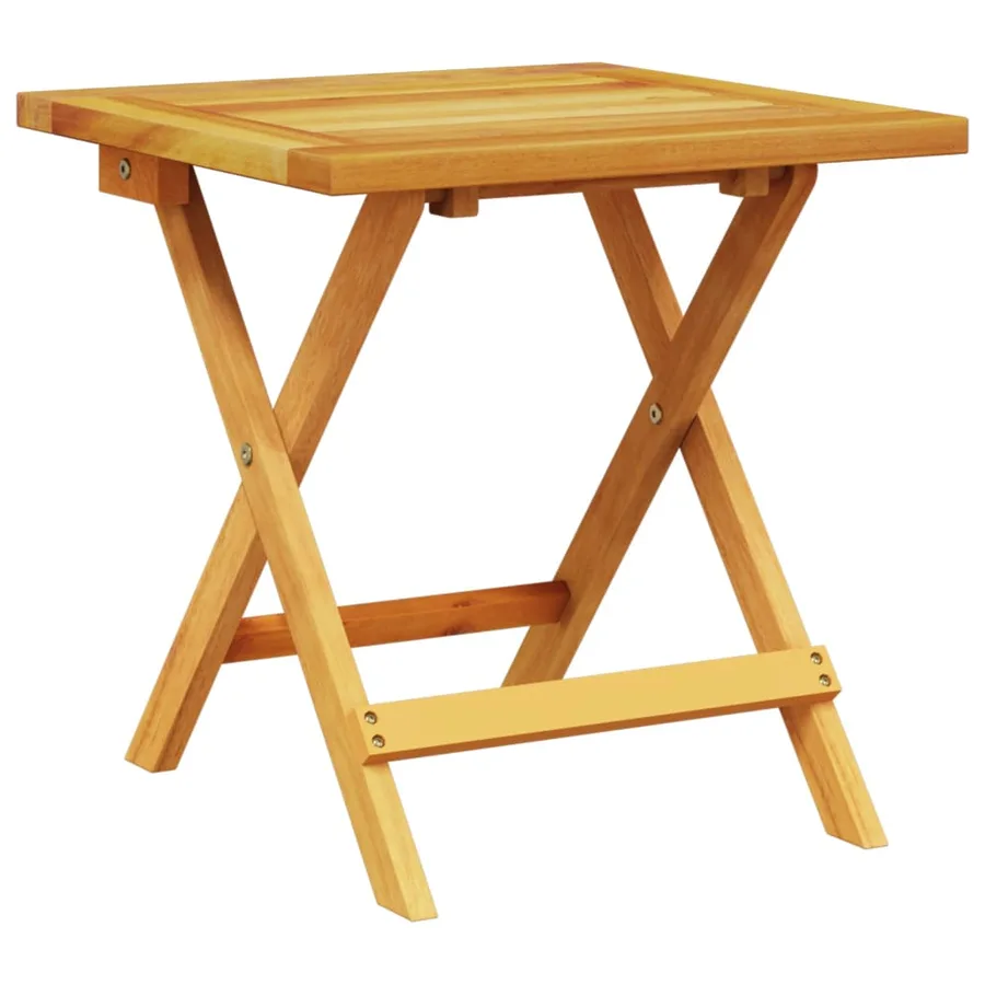 Chaises longues lot de 2 avec table bois massif d'acacia - 6