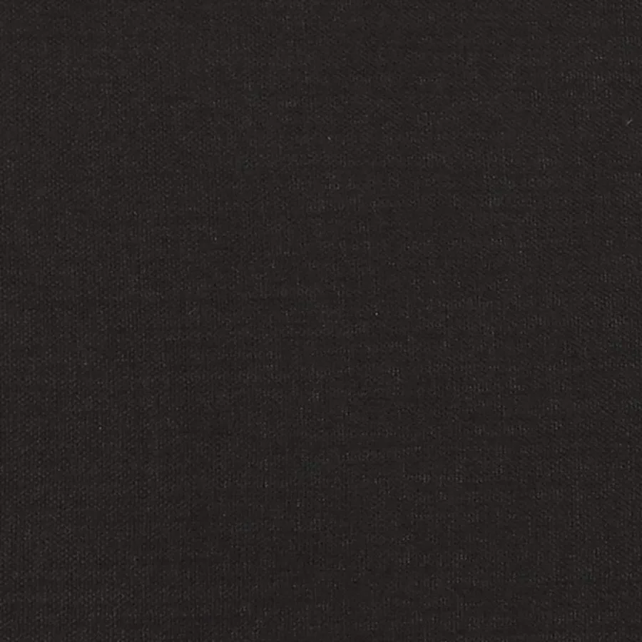 Canapé-lit à 2 places noir tissu - 10