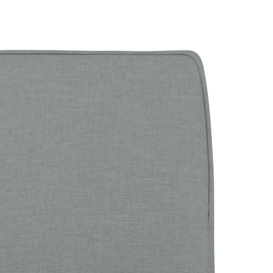 Chaise longue Gris clair 52x75x76 cm Tissu - 6