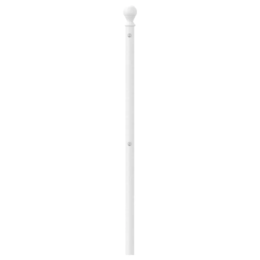 Tête de lit de remplacement métal blanc 193 cm - 4