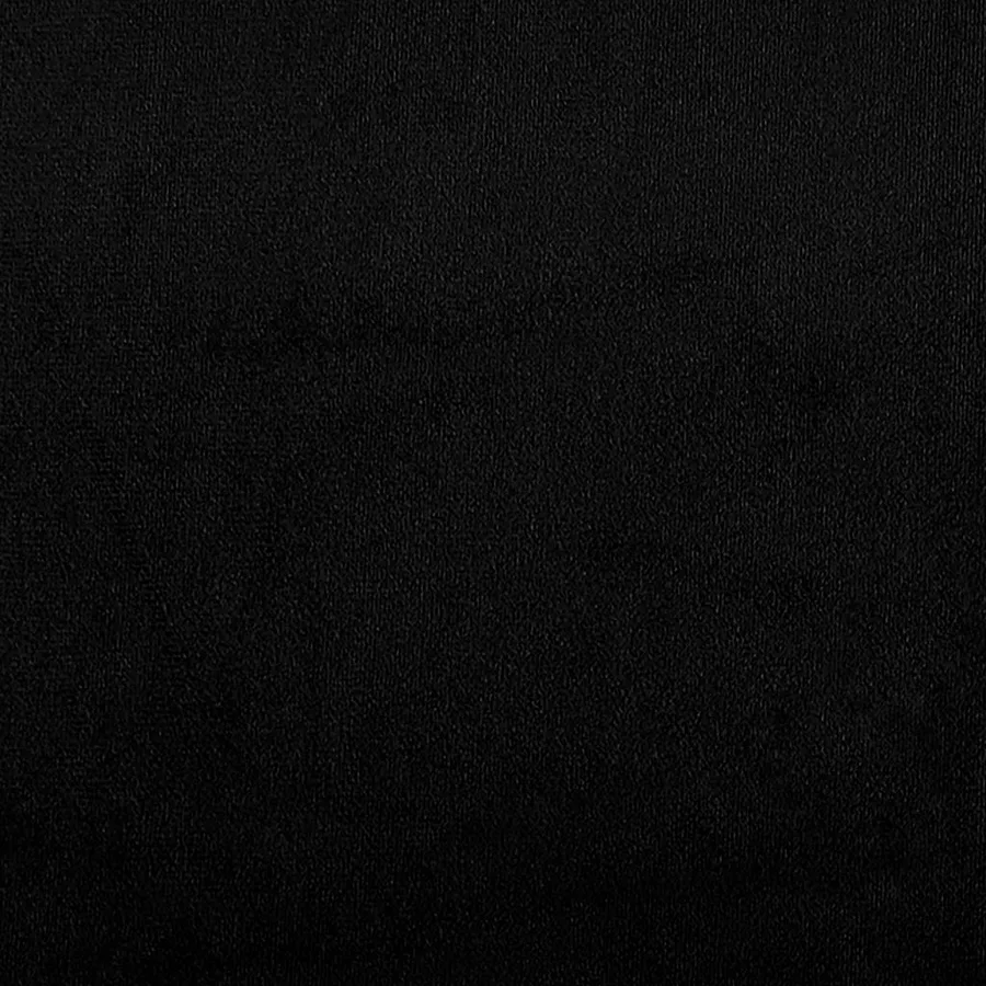 Canapé à 2 places Noir 140 cm Tissu microfibre - 8