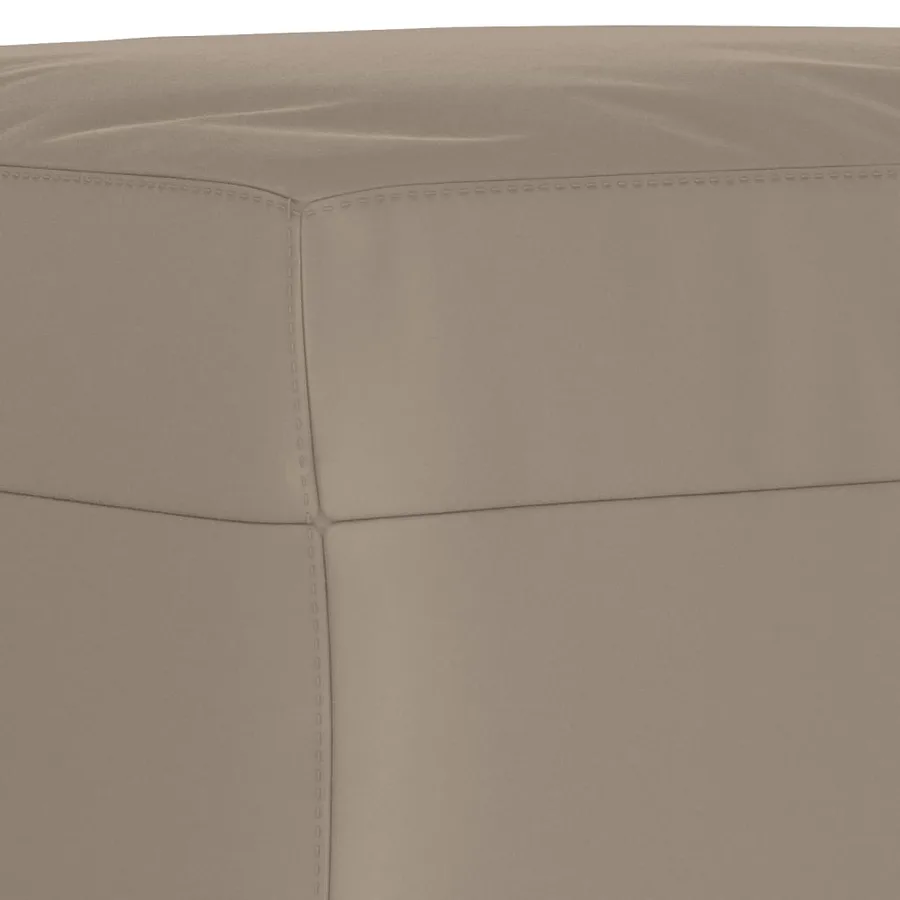 Ensemble de canapés 3 pcs avec coussins Taupe Tissu microfibre - 8