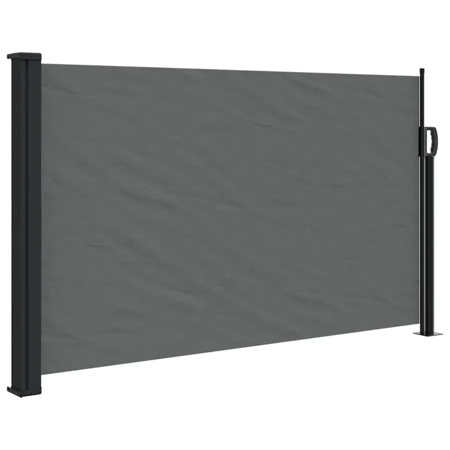 Store latéral rétractable Anthracite 120 x 500 cm - 2