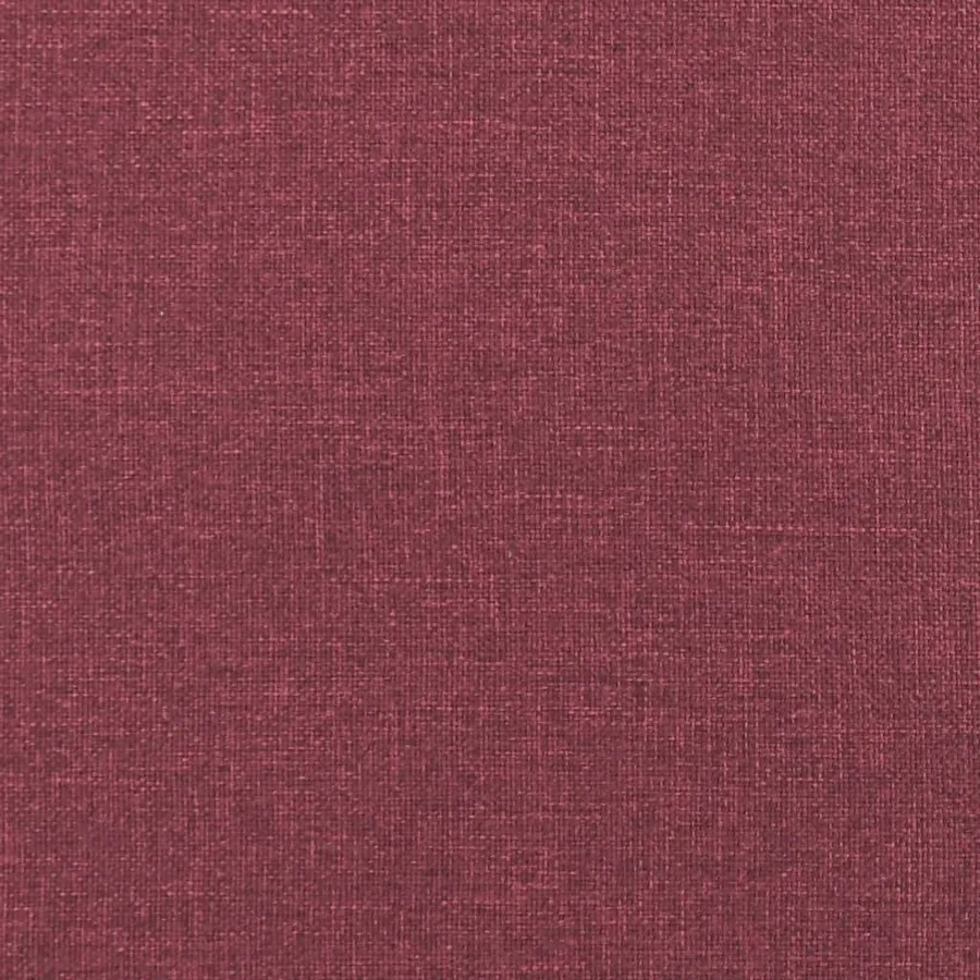 Canapé à 3 places Rouge bordeaux 180 cm Tissu - 7