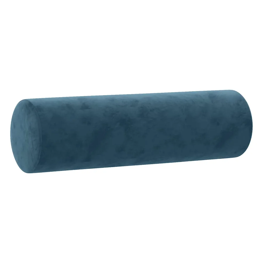 Ensemble de canapés 2 pcs avec coussins bleu velours - 6