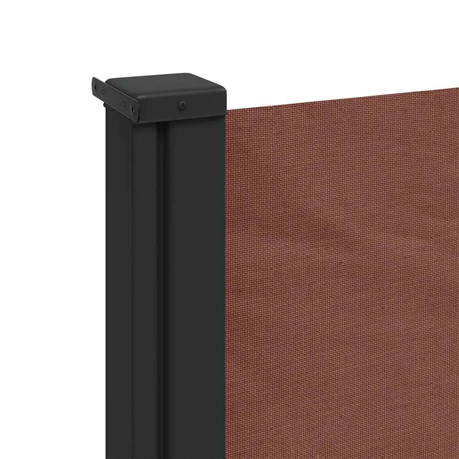 Auvent latéral rétractable marron 117x300 cm - 7