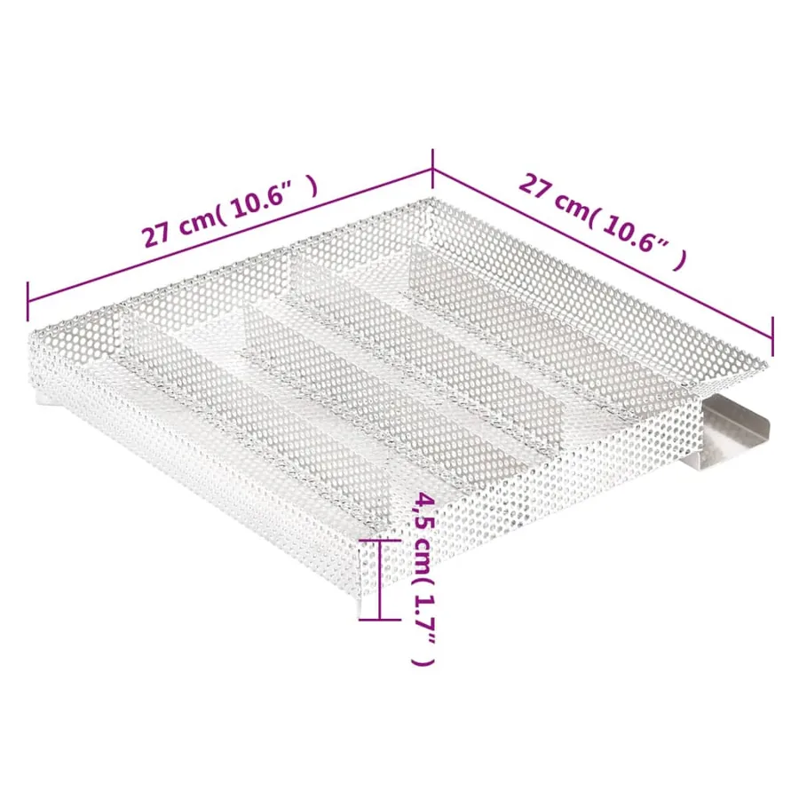 Fumoir à four à BBQ générateur de fumée froide acier galvanisé - 15